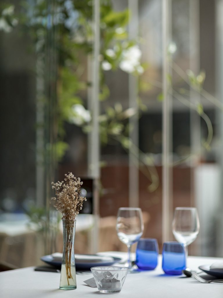Restaurant interior photography for Alessandro Maino